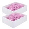 FOMIYES 4packs Colored Shredded Paper Decor Raffia Grass Filler for Box Filling Wrapping and Creative Decoration Lightweight Safe and Attractive Packaging view 1
