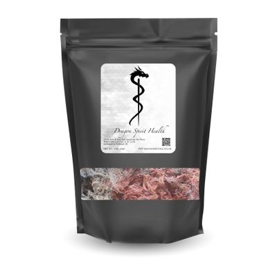 Raw Sea Moss Wildcrafted Full Spectrum 100% Natural from St. Lucia | Shade-dried | Use to make sea moss gel | Bulk (8 Ounce)