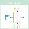 FRUTA 6pcs Two in One Double Head Interdental Interspace Brush Wisdom Teeth Brush Orthodontic Toothbrush for Braces view 3