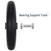 12 Inch Wheelchair Wheels Assembly,SOGIME 12 1/2x2 1/4 Solid Tire Rear Wheel Replacement for Transport Wheel Chair Manual Wheelchairs view 4