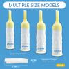 30 PCS Male External Catheter with Fixer Rubber,Latex Condom Material Individually Wrapped Catheter Urine Bag,for Inconvnient,Skin-Friendly Anti-Leakage,Healthy Household Products(0.98inch/25mm) view 2