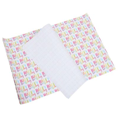 BUTIFULSIC 10pcs Birthday Wrapping Paper Sheets Gradient Decorative Wrap for Parties Festivals and Special Occasions for Birthdays and Crafts