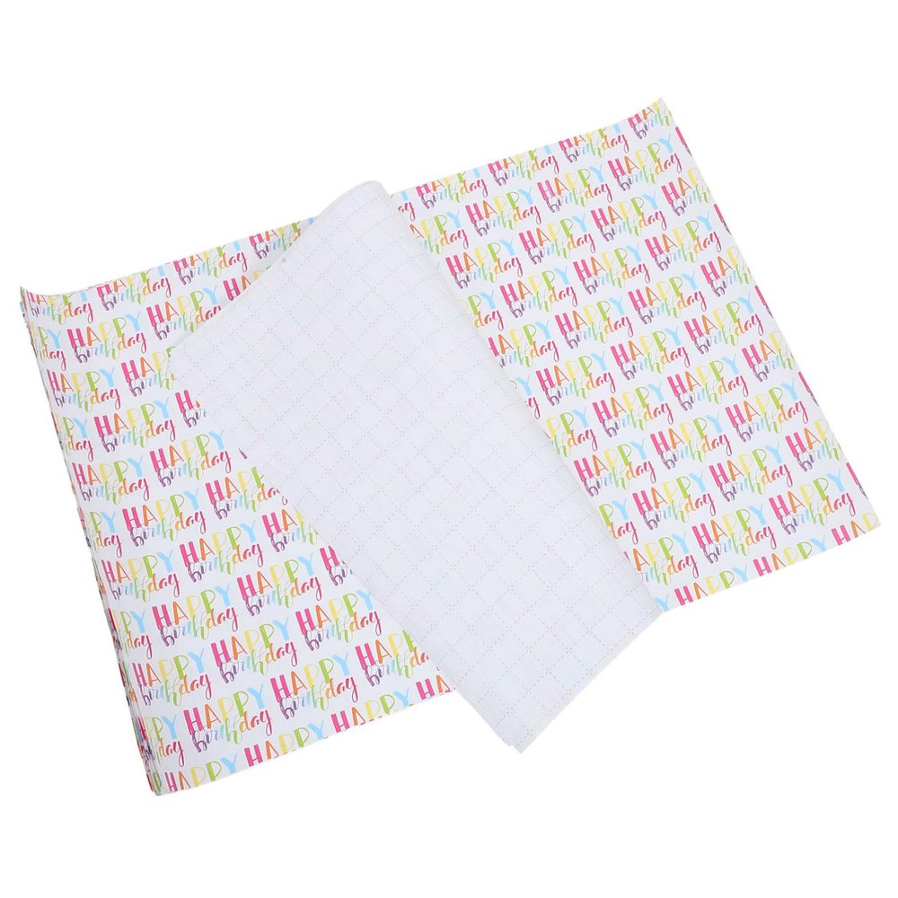 BUTIFULSIC 10pcs Birthday Wrapping Paper Sheets Gradient Decorative Wrap for Parties Festivals and Special Occasions for Birthdays and Crafts