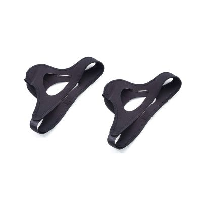 ASKJDT Airflow Jaw StrapComfortable and Soft Chin Strap Snore Reducing Aids to Keep Mouth Closed While Sleeping General Adjustable and Pain-Free Airflow Jaw Strap for Men and Women (2PCSB)