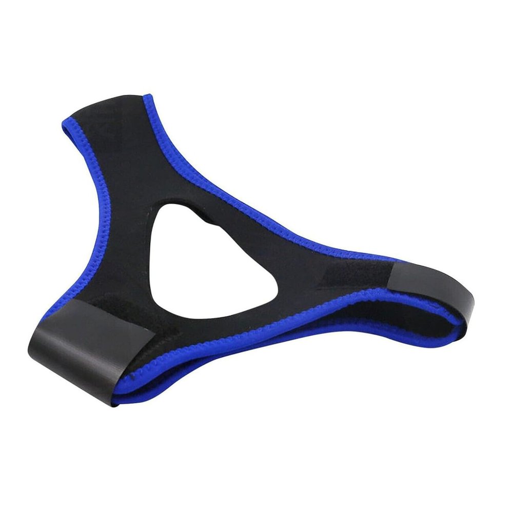ASKJDT Airflow Jaw StrapComfortable and Soft Chin Strap Snore Reducing Aids to Keep Mouth Closed While Sleeping General Adjustable and Pain-Free Airflow Jaw Strap for Men and Women  (1PCSA)