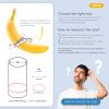 10 PCS Male Condom External Urinary Catheters,Self-Adhesive,Individually Wrapped,Used Together with Urine Collection Bag,for Incontinence Elderly Men Age,No Leakage Non-Irritating,Size(1.26inch/32mm) view 2