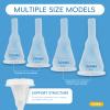 10 PCS Male Condom External Urinary Catheters,Self-Adhesive,Individually Wrapped,Used Together with Urine Collection Bag,for Incontinence Elderly Men Age,No Leakage Non-Irritating,Size(0.98inch/25mm) view 2