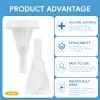 10 PCS Male Condom External Urinary Catheters,Self-Adhesive,Individually Wrapped,Used Together with Urine Collection Bag,for Incontinence Elderly Men Age,No Leakage Non-Irritating,Size(1.42inch/36mm) view 3