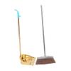Amosfun Home Cleaning Essential Broom and Dustpan Set Thick Broom Stainless Steel Dustpan for Floor view 1