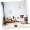 Amosfun Home Cleaning Essential Broom and Dustpan Set Thick Broom Stainless Steel Dustpan for Floor view 2