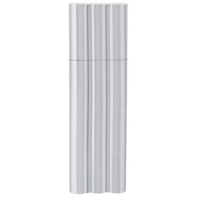 Akozon Three Tubes Stainless Steel Hip Flask and Cigar Holder Humidor Tube Travel Carry Case Home and Family Appliance and Decor