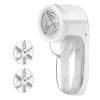 NineLife Basics Rechargeable Fabric Shaver Lint Remover, Sweater Shaver Clothes Shaver, Stainless Steel Blades, Suitable for Clothes, Sweater, Couch, Blanket, Wool (B) view 2