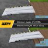BEJONI Wheelchair Ramp 5FT, Portable Wheelchair Ramps for Home Steps, Aluminum Folding Handicap RampsThreshold Ramps for Home Entry, Wheelchairs, Scooters, Doorway, 29.1''W view 3