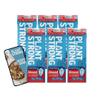 PLANTSTRONG MILK Unsweetened Almond  Whole Plant-Based Milk, Fortified with Calcium, B12 & D3, No Gums or Oils, Non-GMO Project Verified, Gluten Free, Vegan (6-Pack (32 Fl Oz Each)) + Recipe Guide view 1