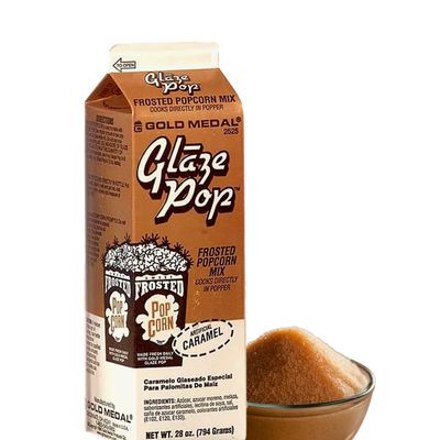 Caramel Glaze Pop Coating Mix 28 Oz - Sweet and Crunchy Caramelized Popcorn Flavoring | Perfect for Popcorn Lovers to Create Irresistible Caramel Glaze Pop with Ease