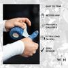 Weightlifting Thumb Tape 7 M / 23 Ft Length Per Roll. Extra Adhesive Weightlifting Thumb Tape for Weightlifting, Hook Grip and Powerlifting. (White) view 3