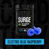 Jacked Factory Nitrosurge Max High Performance Pre Workout Powder - Pre Workout w/Nootropic Ingredients for Intense Focus, Pumps, Smooth Energy, Endurance - 40 Servings, Electric Blue Raspberry view 3