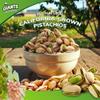 GIANTS Pistachios Variety Pack - Healthy Snacks, In Shell Pistachios Individual Packs, Pistachio Mix w/Original, Dill Pickle, Sour Cream and Onion Pistachio Nuts, Travel Snacks - 5 oz Bags (3 Pack) view 3