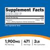 Nutricost Magnesium Chloride (2LBS) - Gluten-Free, Vegetarian, Non-GMO view 2