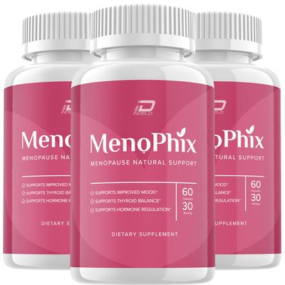 MenoPhix Natural Support Capsules - MenoPhix Supplement, MenoPhix Supplements for Women Natural Support, Reviews (3 Pack - 180 Capsules)