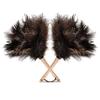 16 Inch Ostrich Feather Duster with Wooden Handle for Eco Friendly Cleaning of Delicate Items Antiques and Electronics Ideal for Home Office and Car 2 Pack