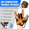 Dvoliaw Hand Rehabilitation Robot Gloves, 3rd Generation Portable USB Chargeable Hand Stroke Recovery Equipment, 4 Modes & 9 Strength Levels Robot Hand Gloves For Hemiplegia Hand Therapy, Right hand M view 2