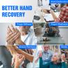 Dvoliaw Hand Rehabilitation Robot Gloves, 3rd Generation Portable USB Chargeable Hand Stroke Recovery Equipment, 4 Modes & 9 Strength Levels Robot Hand Gloves For Hemiplegia Hand Therapy, Right hand M view 3