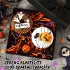 Jansun Halloween Black Orange Purple Crinkle Cut Paper, 115g/4oz Shred Filler with Pumpkin Spider Bat for Gift Wrapping Craft DIY Basket Filling Trick or Treat Candy Decorations view 4