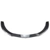 Compatible For Mercedes Benz CLA Class C117 W117 CLA200 CLA260 CLA45 AMG 2013-2015 Front Bumper Spoiler Lip Car Splitter Trim Part(Glossy Black) view 2