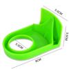5Pcs Drink Bottle Buckles,Plastic Beer Snap Beer Bottle Clip Mini Beer Bottle Holder Clips Wine Goblet Glass Cup Edge Snap for Home Party(black) view 3