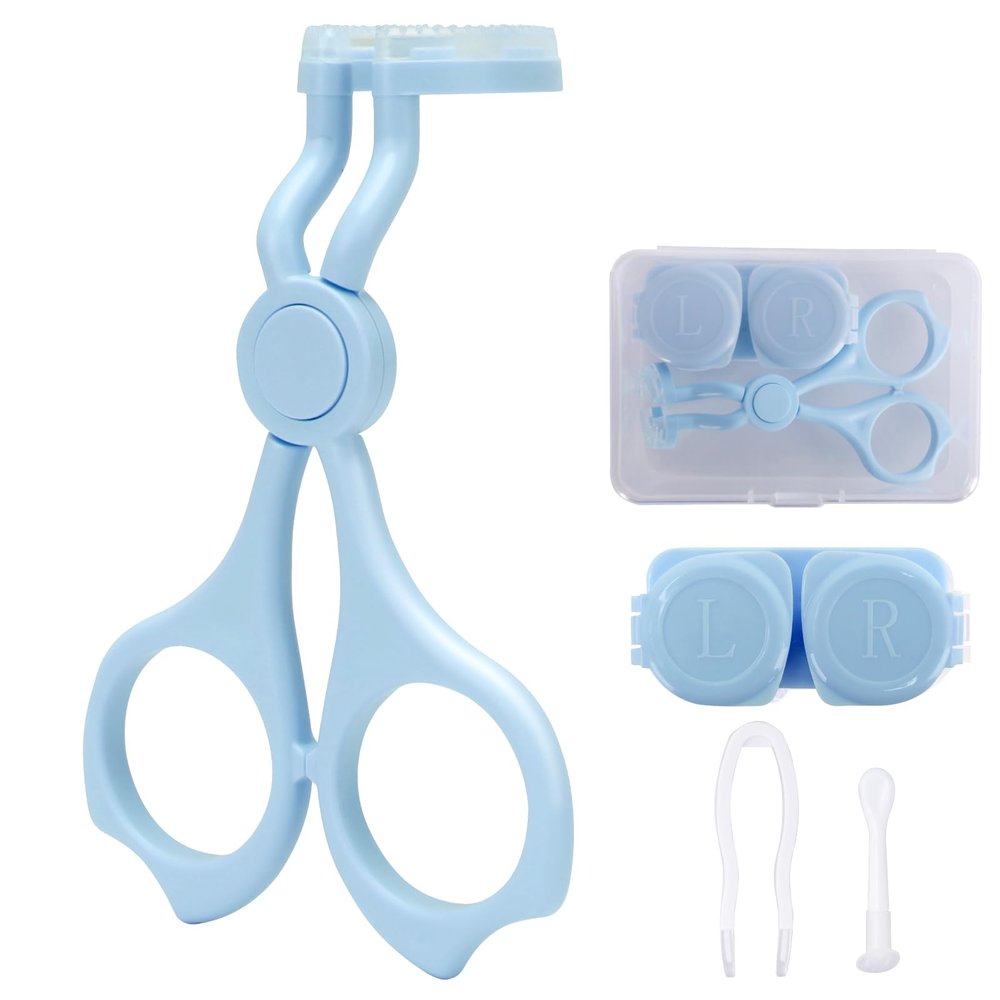 Color Contact Lenses Wearing Aid Tool for Easier Apply/Remove, Contact Lens Applicator Tool for Beginner(blue)