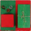 SANNIX 100 Sheets Christmas Tissue Paper, Red Green White Wrapping Tissue Paper for Christmas Gift Bags Wrapping DIY Crafts Holiday Xmas Party Decoration 19.7 13.8 Inch view 4