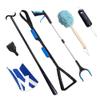 7 PC Hip Kit,Hip Replacement Kit After Surgery-Sock Aid,Leg Lifter,Shoe Horn,Grabber,Bath Loofah-Hip Kit for Seniors Total Hip Replacement Prime After Surgery Gifts view 1