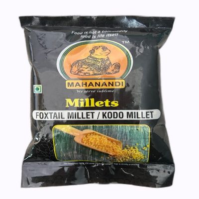 MAHANANDI FOXTAIL MILLET 500GRAMS,FOXTAIL MILLET,MILLETS,KODO MILLET,KORRALU,INDIAN MILLETS