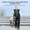 Aotedor Electric Wheelchairs for Adults,22 Miles Long Travel Range with 2 Lithium Batteries All Terrain Power Wheelchair,Ultra Lightweight 39Lbs Folding Compact Motorized Wheelchair,Airline Approved view 2