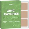 Zinc Patches (Pack of 60) - 100% Natural Patch for Women and Men - with Biotin - Immune & Body Support - Enhanced Formula view 1