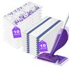 20 Pack Disposable Mop Pad Refills for Swiffer Wet Jet Spray MopDry&Wet Mopping Pad Compatible with Swiffer Wet Jet Multi Surface WetJet Pad for Floor Cleaning view 1