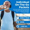 TRIORAL Rehydration Electrolyte Powder - Oral Rehydration Salts - Supports Dehydration from Workouts, Fluid Loss and General Hydration - 100 Drink Mix Packets view 3