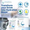 TRIORAL Rehydration Electrolyte Powder - Oral Rehydration Salts - Supports Dehydration from Workouts, Fluid Loss and General Hydration - 100 Drink Mix Packets view 4