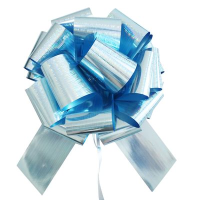 1Pc 14 Inch Extra Large Bow,Giant Gift Bow,Large Gift Bow for Cars Decor, New Houses, Gift Basket, Presents, Wreath, Decoration, Office, Valentine's Day (Light Blue)
