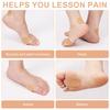 24pcs Toe Cushion Protectors Patches, Comfortable Adhesive Pads Lessen Pain Friction Adhesive Tape Anti-Slip Waterproof Foot Cushions Corn Remover Guards for Women Men Feet view 4