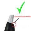 Replacement Toothbrush Heads Compatible with MySmile Electric Toothbrush, 10 Pack Black view 2