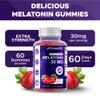 Vitamatic Sugar Free Melatonin 30mg per Gummy - 60 Servings - 60 Vegetarian Gummies - Non-Habit Forming Supplement (60 Count (Pack of 3)) view 4
