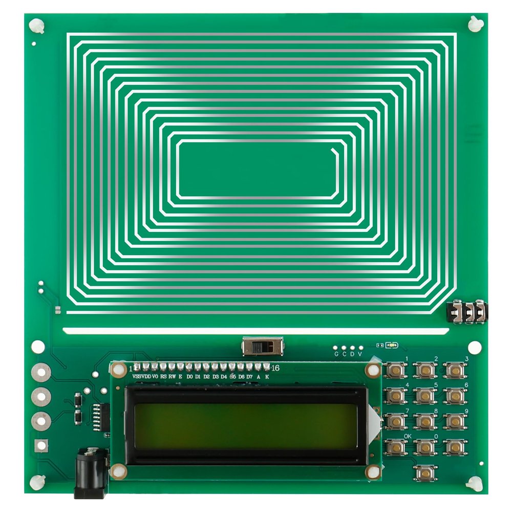 Abizarch Sine Wave Resonance Generator 0.01Hz~300000Hz Adjustable Square Wave Resonator 7.83Hz Stable Reverse Square Wave Generator Lightweight Portable Sine Wave Generator Multipurpose for Relexation