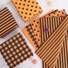 BEISHIDA 100 Sheets Fall Tissue Paper Bulk, 4 Pattern Orange Plaids Dot Stripe Wrapping Tissue Paper for Gift Bags, 14 x 20 Inch for Halloween Fall Bitherday Thanksgiving DIY Crafts Holiday Flowers view 4