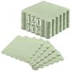 NatNarr 120 Pcs Cocktail Napkins Sage Green Disposable Dessert Beverage Napkin Scalloped Paper Napkin for Wedding, Bridal Baby Shower, Anniversary Reception, 5 x 5 Inch view 1