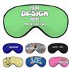 Customizable Sleep Masks Soft Blackout Comfortable Flexible Reusable, Custom Sleep Mask for Man Woman Kid, Custom Blindfold Long Flight Must-Haves, Dorm Room Essentials,#LightGreen view 1