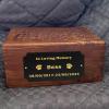 SINKAA 6"Wx2.5"H Personalized Name Plate,Custom Engraved Name Plaque,Black view 3