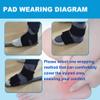 Ankle Pad for Cold Therapy Systems, Cold Therapy | Ice Pad, with 2 Independent Elastic Straps, Suitable for Ankle After Sprain, Surgery, Inflammation view 3
