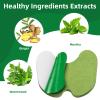 TanyueTech 60PCS Knee Patches, Warming Patches for Knees, Neck, Shoulders, Ankles, Back, Comfortable and Breathable Soothing Patches, Green view 2